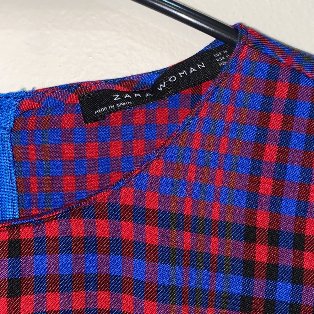 Checkered Blouse - Picture 2 of 3